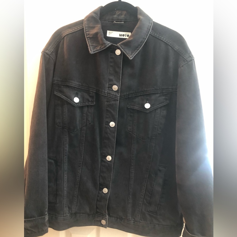 TOPSHOP Oversized denim jacket
